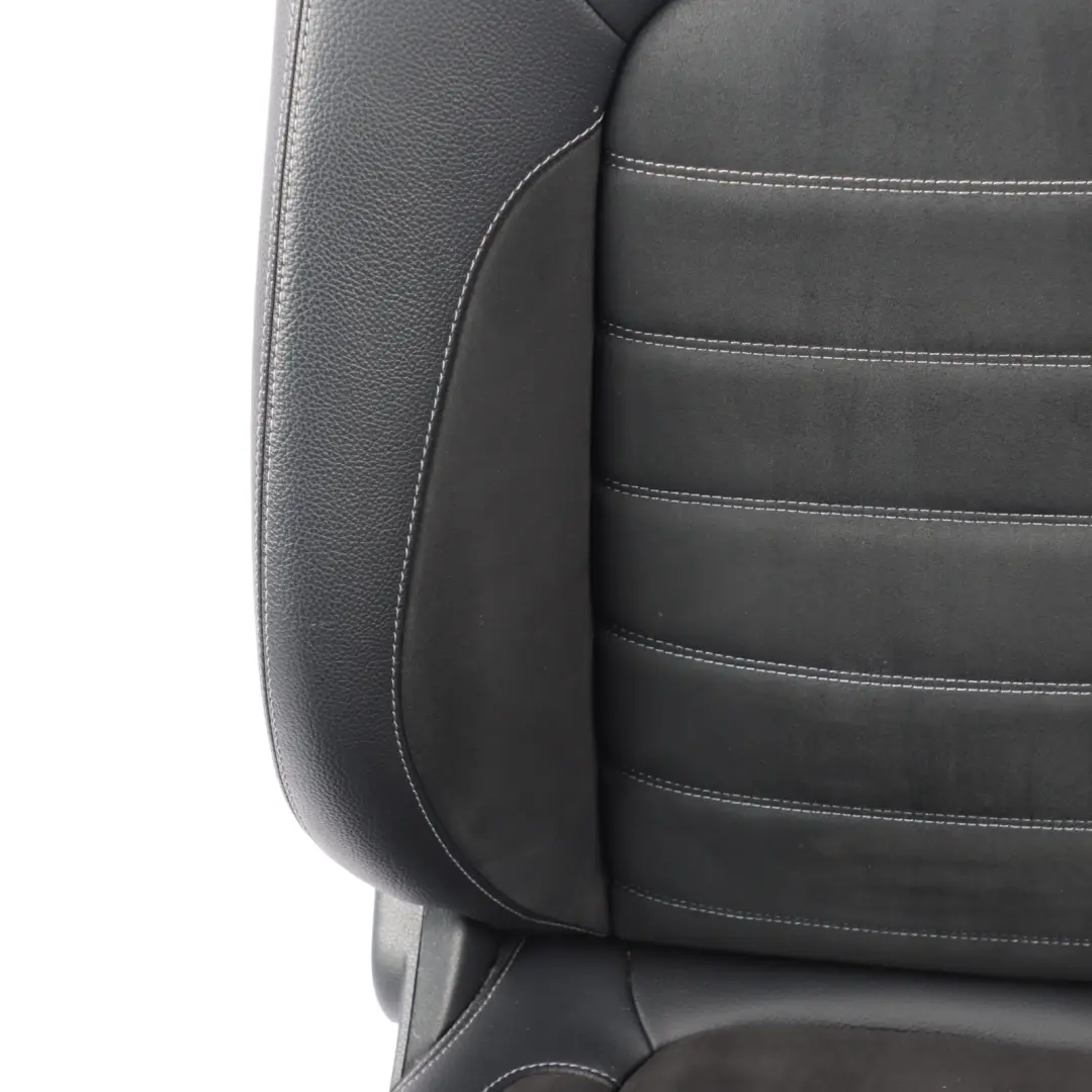 Front Left N/S Seat Black Imitation Leather Heated Electric to Mercedes C205 Coupe with Part number A2059106302 Mercedes C205 Coupe Front Left N/S Seat Black Imitation Leather Heated Electric - SKU A2059106302-2 - Part number A2059106302