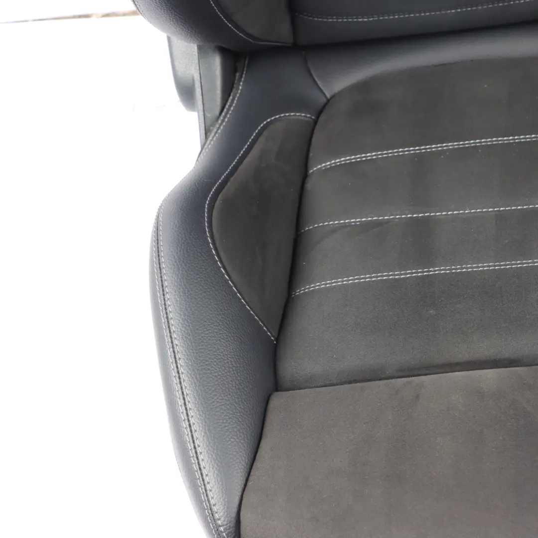 Front Left N/S Seat Black Imitation Leather Heated Electric to Mercedes C205 Coupe with Part number A2059106302 Mercedes C205 Coupe Front Left N/S Seat Black Imitation Leather Heated Electric - SKU A2059106302-2 - Part number A2059106302