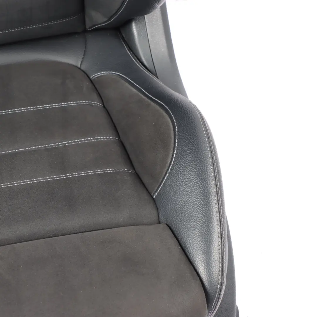Mercedes C205 Asiento Delantero Izquierdo Imitación Cuero Negro Calefactable - SKU A2059106302-2 - Número de pieza A2059106302