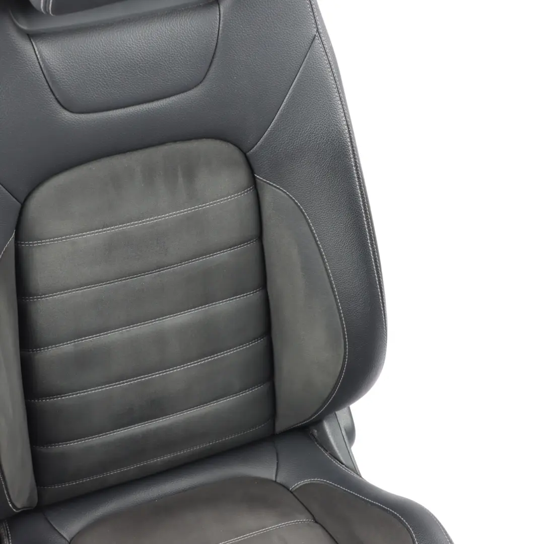 Mercedes C205 Coupe Front Seat Right O/S Black Imitation Leather Electric - SKU A2059106302-3 - Part number A2059106302