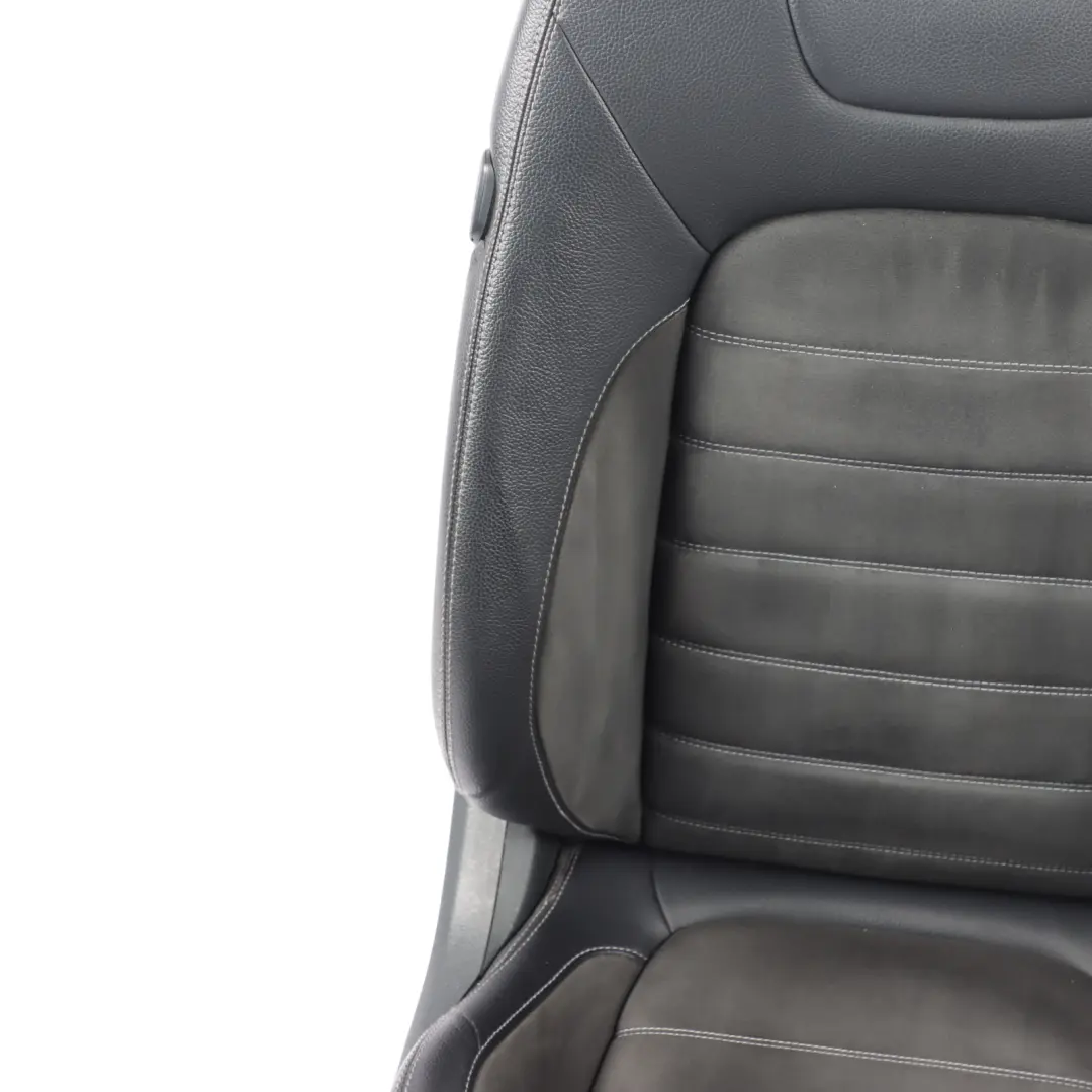 Mercedes C205 Coupe Front Seat Right O/S Black Imitation Leather Electric - SKU A2059106302-3 - Part number A2059106302