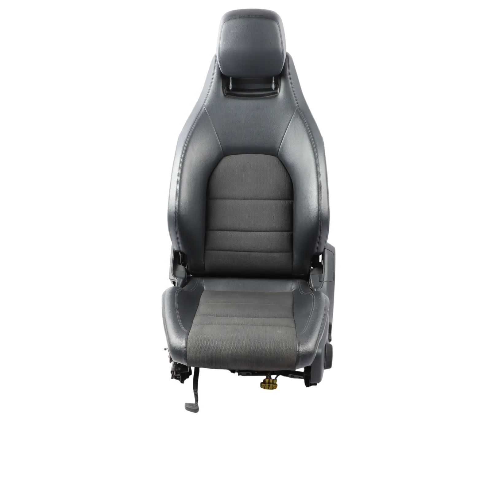 Front Seat Mercedes C204 C207 A207 Leather Cloth Black Electric Left N/S