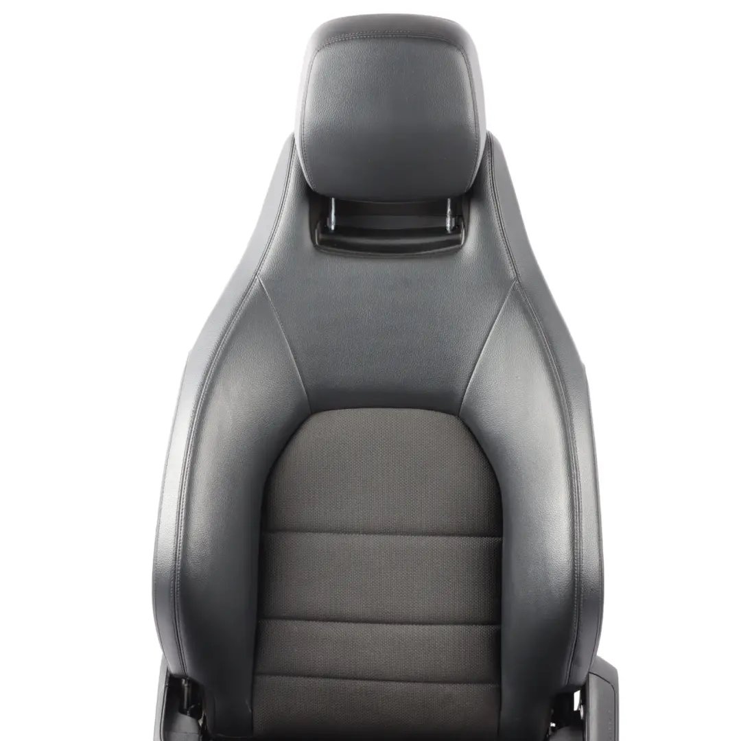  Front Seat Mercedes C204 C207 A207 Leather Cloth Black Electric Left N/S - SKU A2079100847-1 - Part number A2079100847