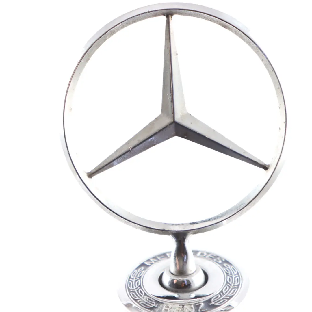 Mercedes W124 W202 W210 W211 W220 Hood Bonnet Raised Star Emblem Badge Logo - SKU A2108800186-2 - Part number A2108800186