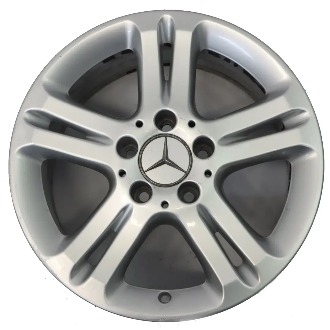 Mercedes W211 Jante Alliage Argent 16" 5 Double Rayon ET:42 7,5J - SKU A2114017102-1 - Numéro de pièce A2114017102