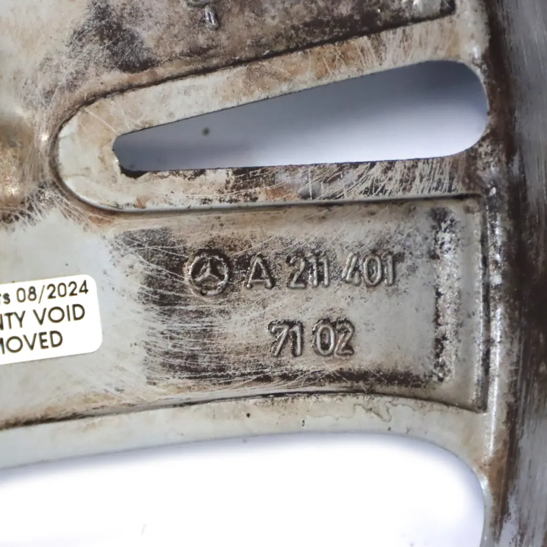 Mercedes W211 Felga Aluminiowa Srebrna 16" ET:42 7,5J - SKU A2114017102-1 - Numer Części A2114017102