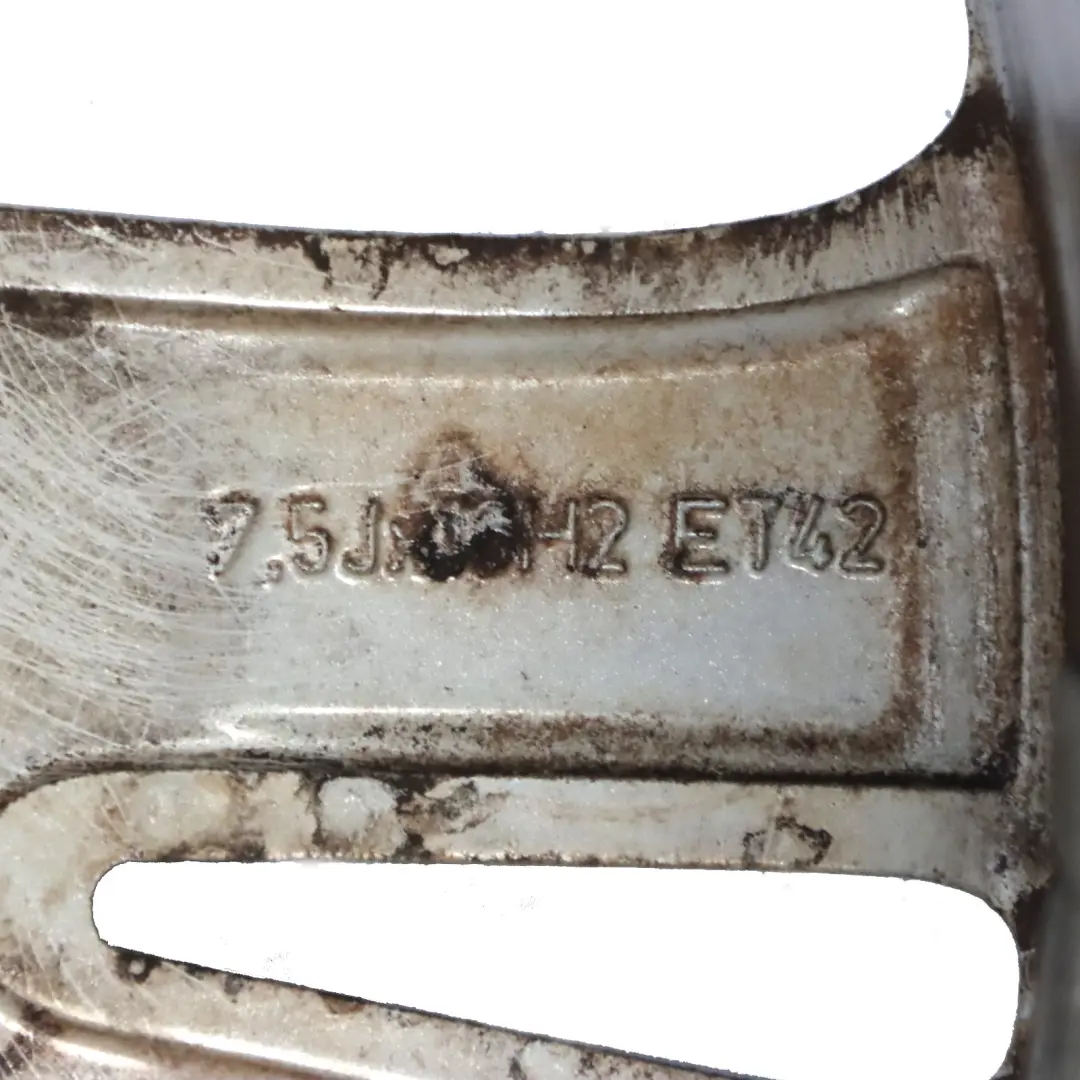 Alloy Rim 16" 5 Double Spoke ET:42 7,5J to Mercedes W211 Silver Wheel with Part number A2114017102 Mercedes W211 Silver Wheel Alloy Rim 16" 5 Double Spoke ET:42 7,5J - SKU A2114017102-2 - Part number A2114017102