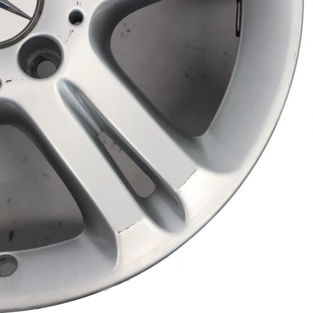 Mercedes W211 Llanta aleación plata 16" 5 radios dobles ET:42 7,5J - SKU A2114017102-2 - Número de pieza A2114017102