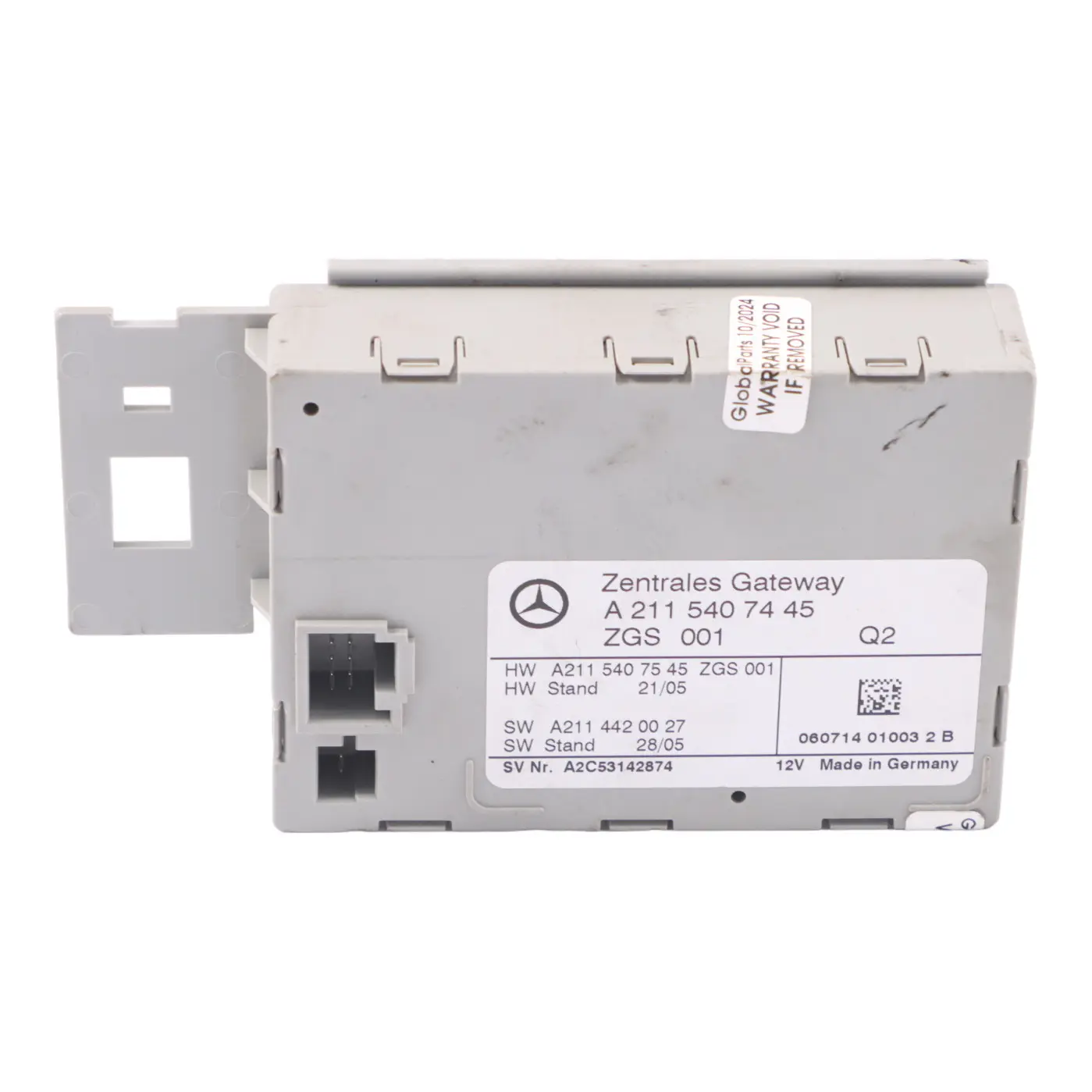 Mercedes W211 Central Gateway Control Unit Module Relay ECU A2115407545