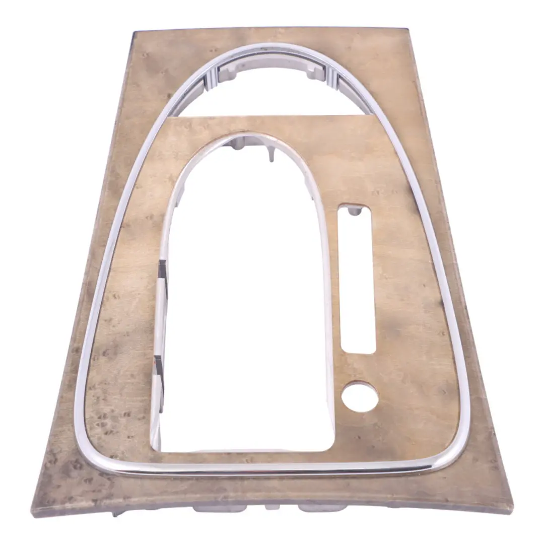 Shift Selector Console Cover Trim Wood to Mercedes W211 Automatic Gear with Part number A2116808136 Mercedes W211 Automatic Gear Shift Selector Console Cover Trim Wood - SKU A2116808136-2 - Part number A2116808136