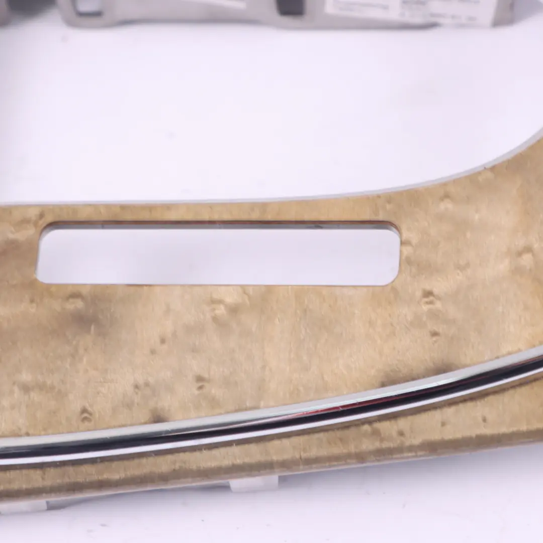 Mercedes W211 Automatik Schalthebel Konsole Abdeckung Holz - SKU A2116808136-2 - Teilenummer A2116808136