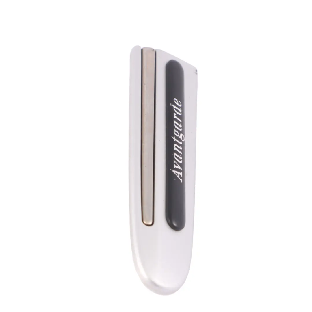 Mercedes W211 Moldura panel guardabarros delantero Listón Iridium Silver - 775 - SKU A2116902762-IRS - Número de pieza A2116902762