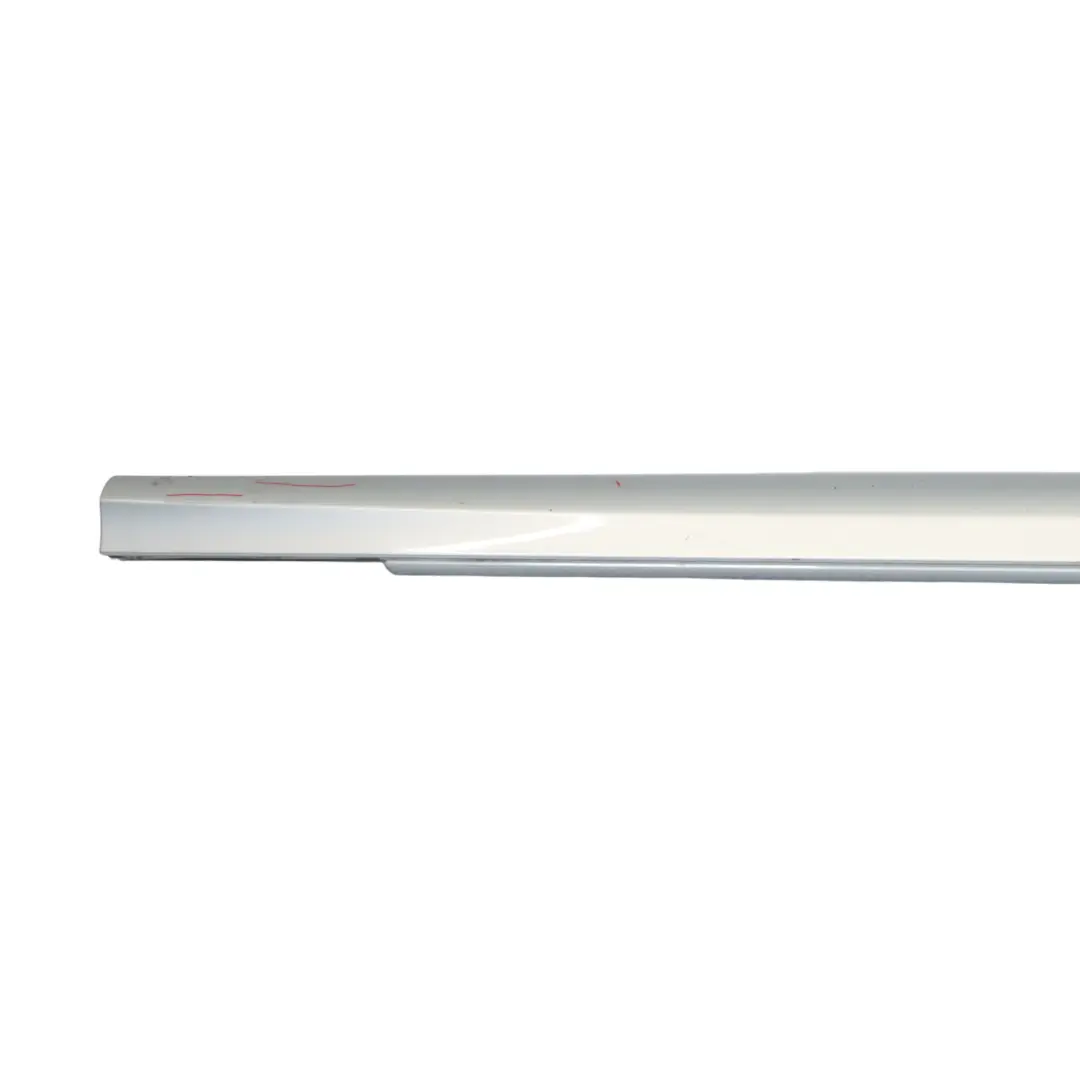 Mercedes W211 Faldón lateral Cubre umbral de puerta derecho Iridium Silver - 775 - SKU A2116980454-IRS - Número de pieza A2116980454