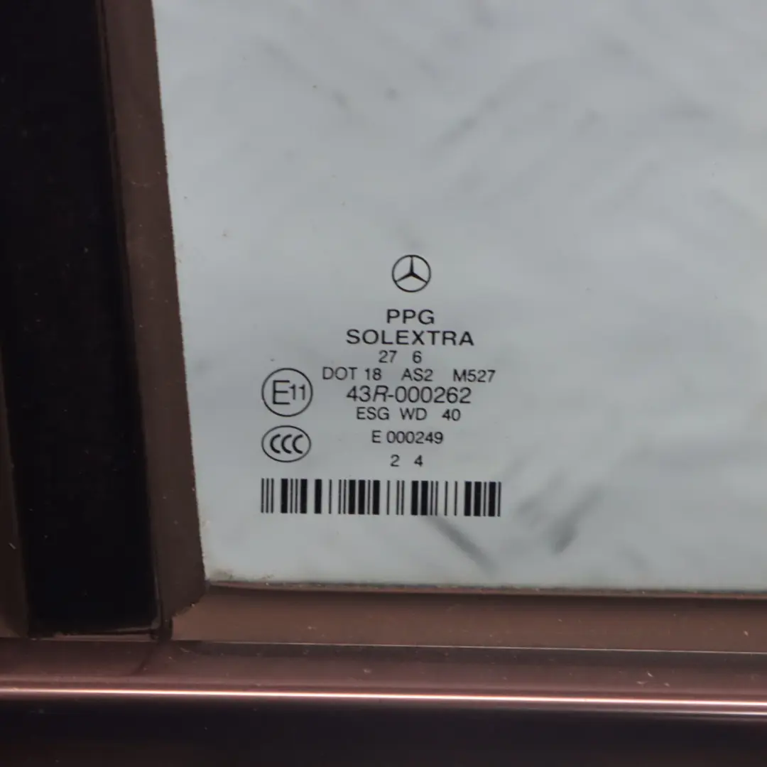 Mercedes W211 Door Rear Right O/S Iridium Silver Metallic - 775 - SKU A2117300205-IRS - Part number A2117300205