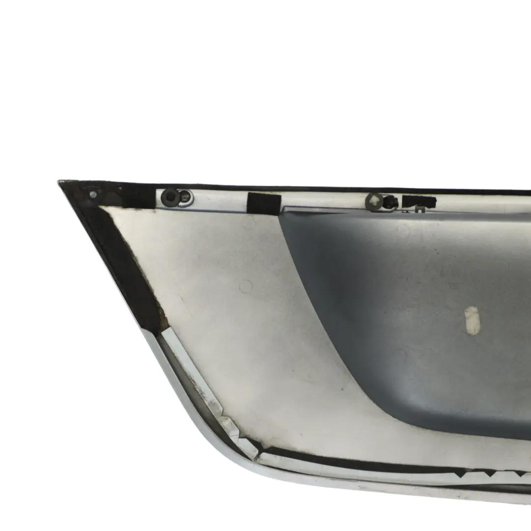 Trunk Lid Trim Cover Number Plate Iridium Silver - 775 to Mercedes W211 with Part number A2118100173 Mercedes W211 Trunk Lid Trim Cover Number Plate Iridium Silver - 775 - SKU A2118100173-IRS - Part number A2118100173
