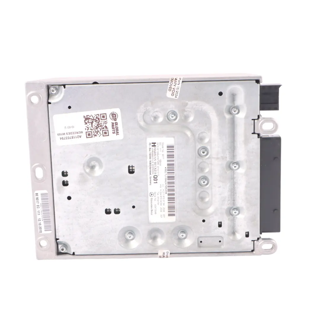 Mercedes W169 W211 W245 Amplificateur Audio Harman Becker - SKU A2118703794 - Numéro de pièce A2118703794