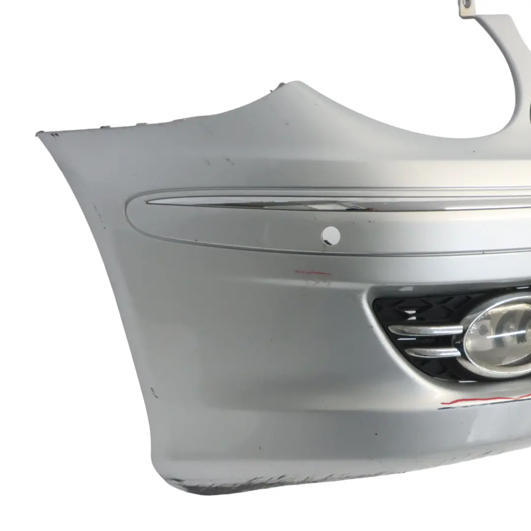 Mercedes W211 Front Bumper Sport Trim Panel Iridium Silver Metallic - 775 - SKU A2118801840-IRS - Part number A2118801840