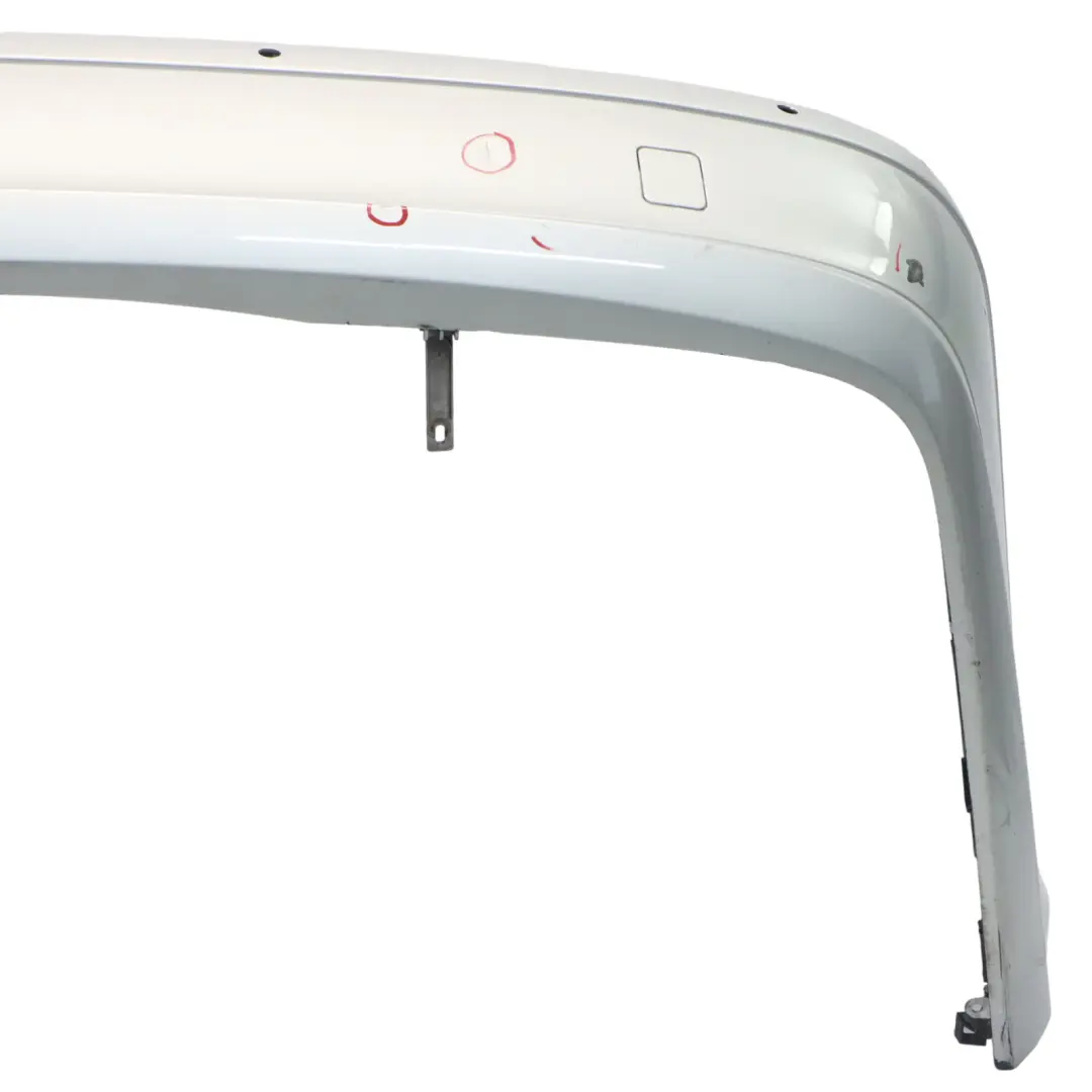 Bumper Trim Panel Covering Iridium Silver Metallic - 775 to Mercedes W211 Rear with Part number A2118803340 Mercedes W211 Rear Bumper Trim Panel Covering Iridium Silver Metallic - 775 - SKU A2118803340-IRS - Part number A2118803340