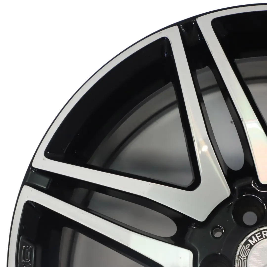 Mercedes C207 Alloy Wheel Rim 19" AMG 7 Double Spoked 8,5J ET:44 - SKU A2124011900-3 - Part number A2124011900