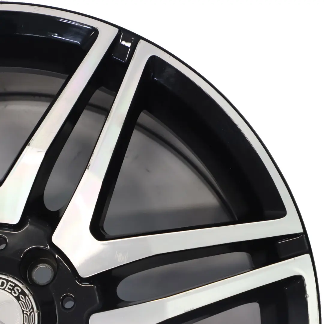Mercedes C207 Alloy Wheel Rim 19" AMG 7 Double Spoked 8,5J ET:44 - SKU A2124011900-3 - Part number A2124011900
