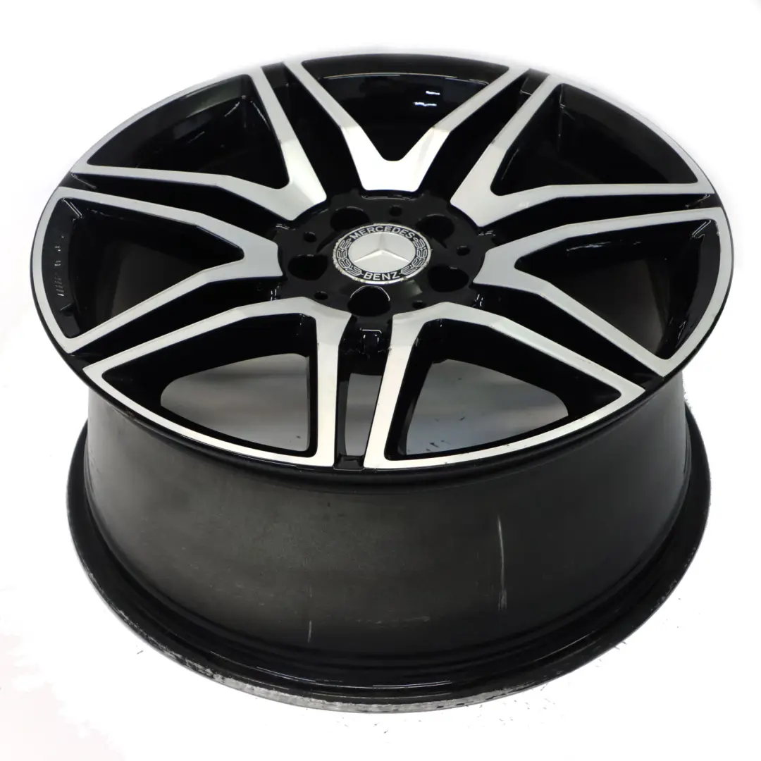 Mercedes C207 Alloy Wheel Rim 19" AMG 7 Double Spoked 8,5J ET:44 - SKU A2124011900-3 - Part number A2124011900