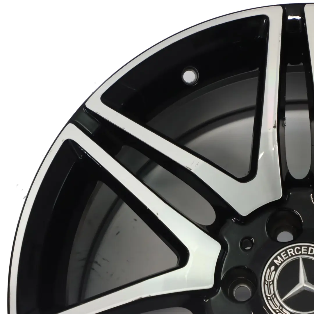 Mercedes C207 Alloy Wheel Rim 19" AMG 7 Double Spoked 8,5J ET:44 - SKU A2124011900-4 - Part number A2124011900