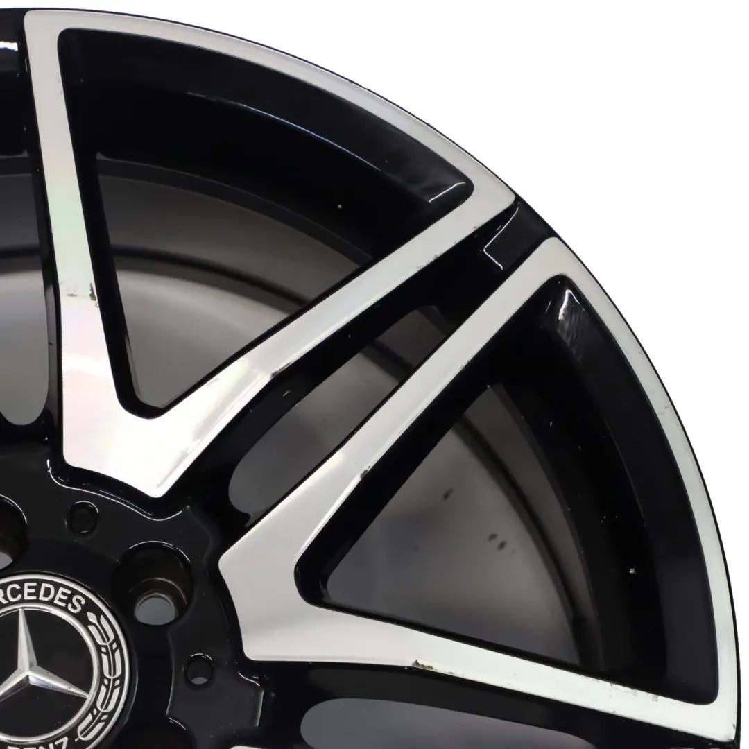 Mercedes C207 Alloy Wheel Rim 19" AMG 7 Double Spoked 8,5J ET:44 - SKU A2124011900-4 - Part number A2124011900