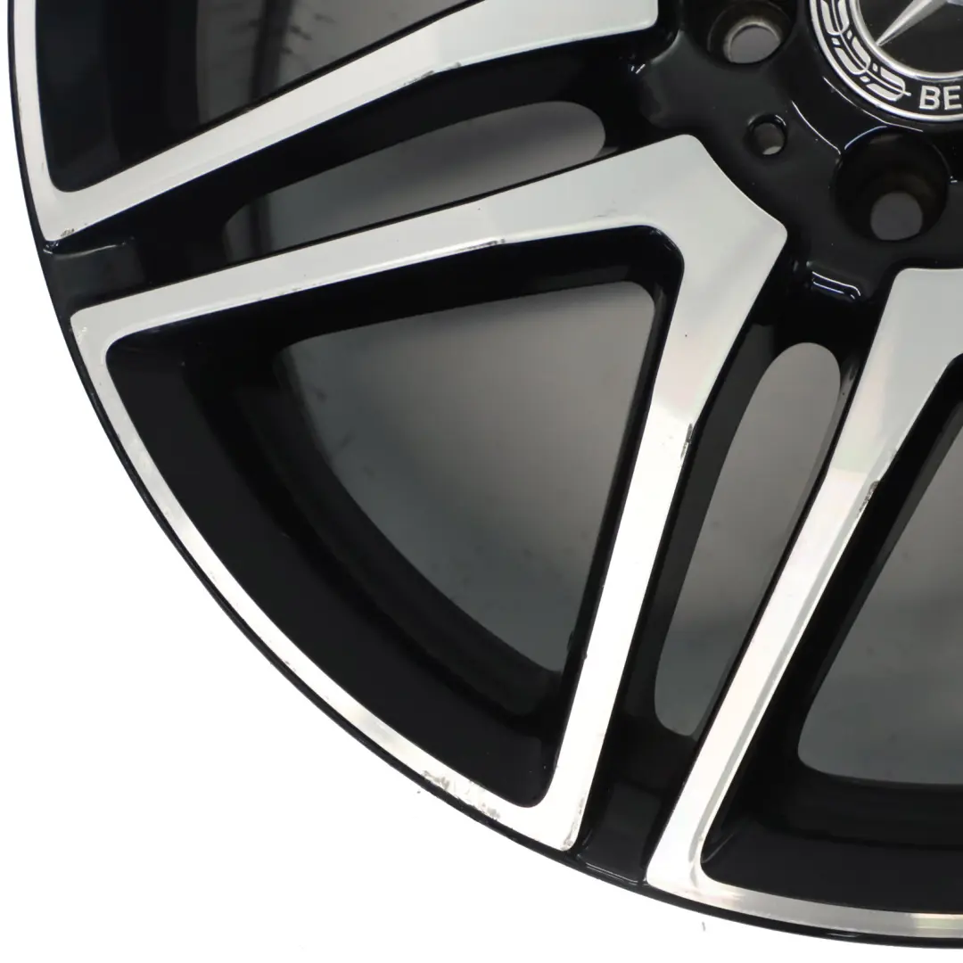 Mercedes C207 Alloy Wheel Rim 19" AMG 7 Double Spoked 8,5J ET:44 - SKU A2124011900-4 - Part number A2124011900