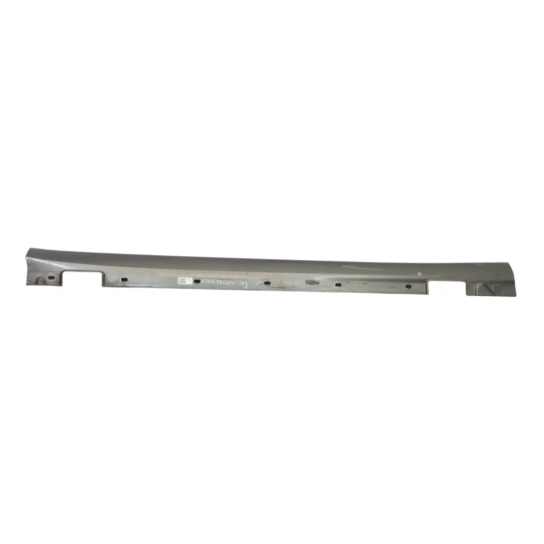 Mercedes W212 Side Skirt Cover Right O/S Sill Panel Indium Grey - 963 - SKU A2126980254-ING - Part number A2126980254