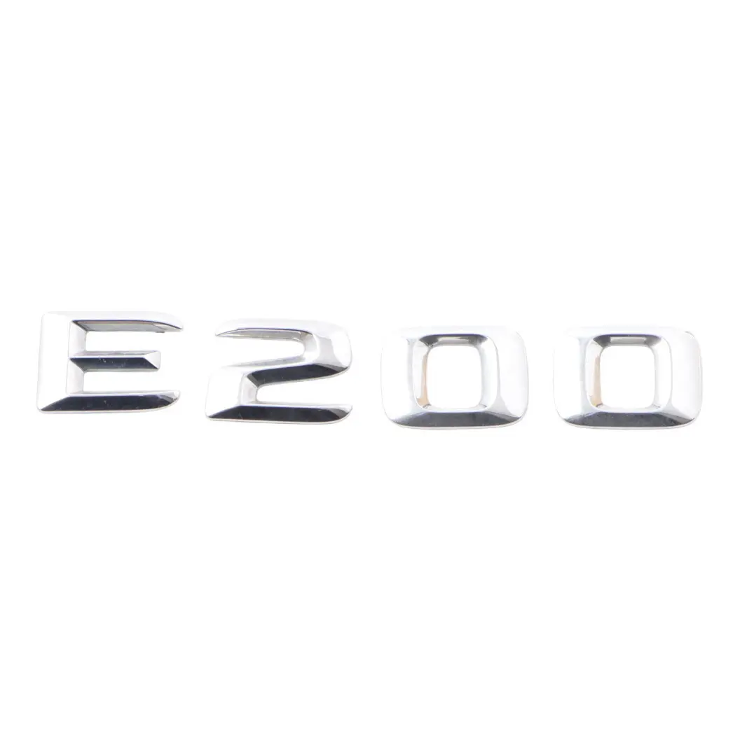  Bootlid Emblem Mercedes C207 W212 Model Badge Lettering E200 - SKU A2128176115 - Part number A2128176115