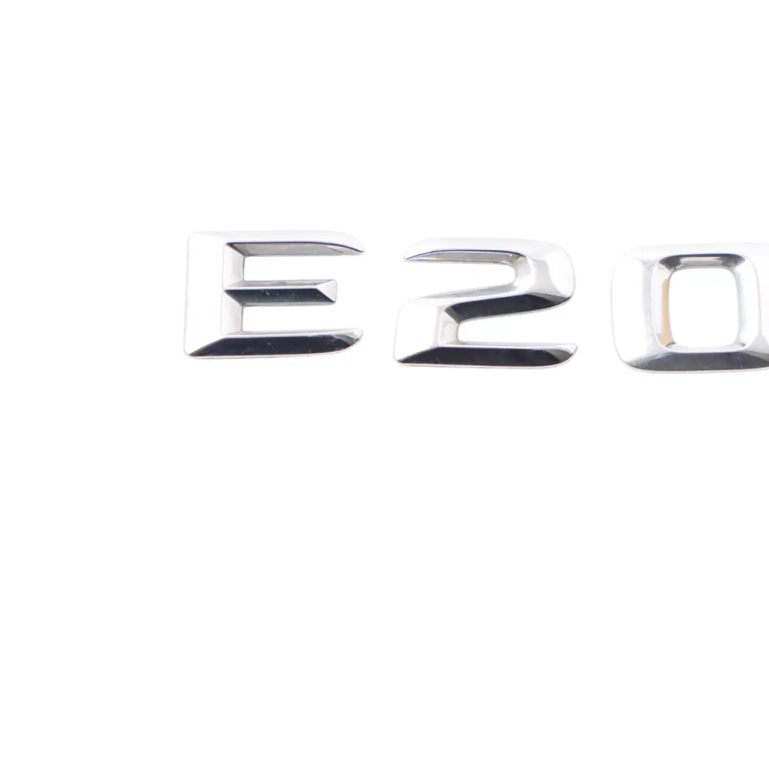 Bootlid Emblem Mercedes C207 W212 Model Badge Lettering E200 to with Part number A2128176115 Bootlid Emblem Mercedes C207 W212 Model Badge Lettering E200 - SKU A2128176115 - Part number A2128176115