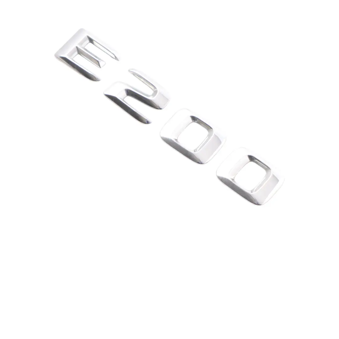  Bootlid Emblem Mercedes C207 W212 Model Badge Lettering E200 - SKU A2128176115 - Part number A2128176115