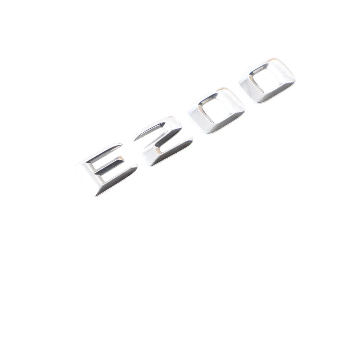  Bootlid Emblem Mercedes C207 W212 Model Badge Lettering E200 - SKU A2128176115 - Part number A2128176115