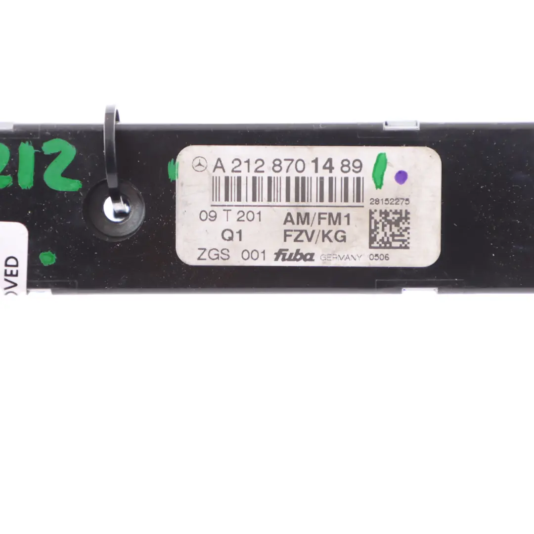  Antenna Amplifier Mercedes W212 C218 Aerial Module Rear Right O/S - SKU A2128701489 - Part number A2128701489