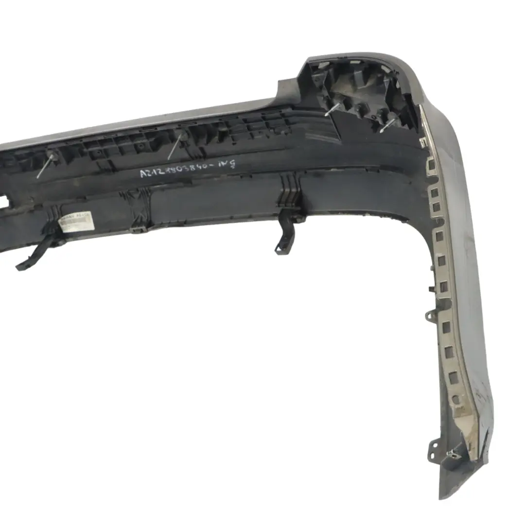 Mercedes W212 Rear Bumper Saloon Trim Panel Cover Indium Grey - 963 - SKU A2128803840-ING - Part number A2128803840