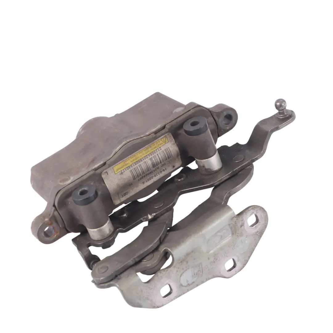  Charnière de capot Mercedes W204 W212 gauche Protection piétons Gris Indium 963 - SKU A2129066201-ING - Numéro de pièce A2129066201
