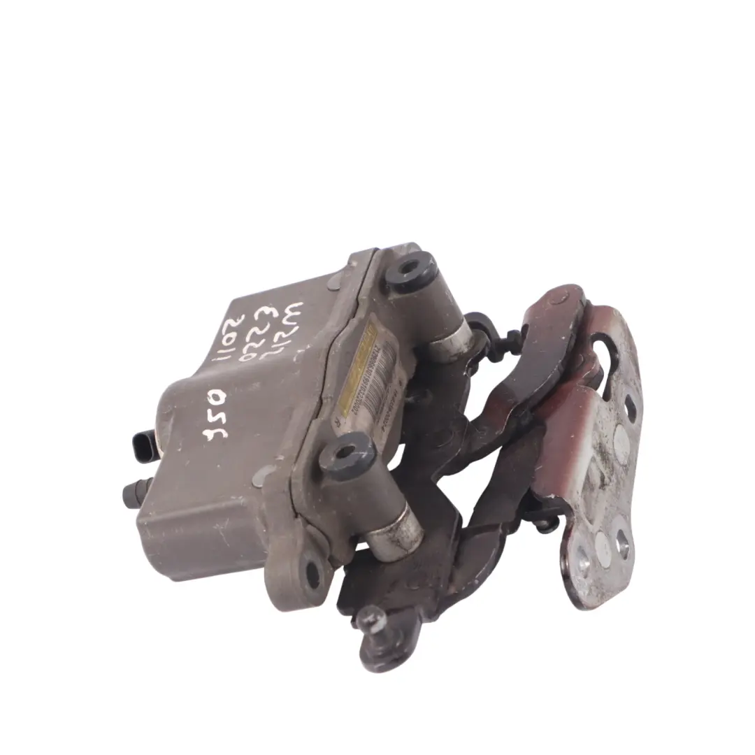 Bonnet Hinge Mercedes W204 W212 Right O/S Pedestrian Protect Indium Grey - 963 to with Part number A2129066301 Bonnet Hinge Mercedes W204 W212 Right O/S Pedestrian Protect Indium Grey - 963 - SKU A2129066301-ING - Part number A2129066301