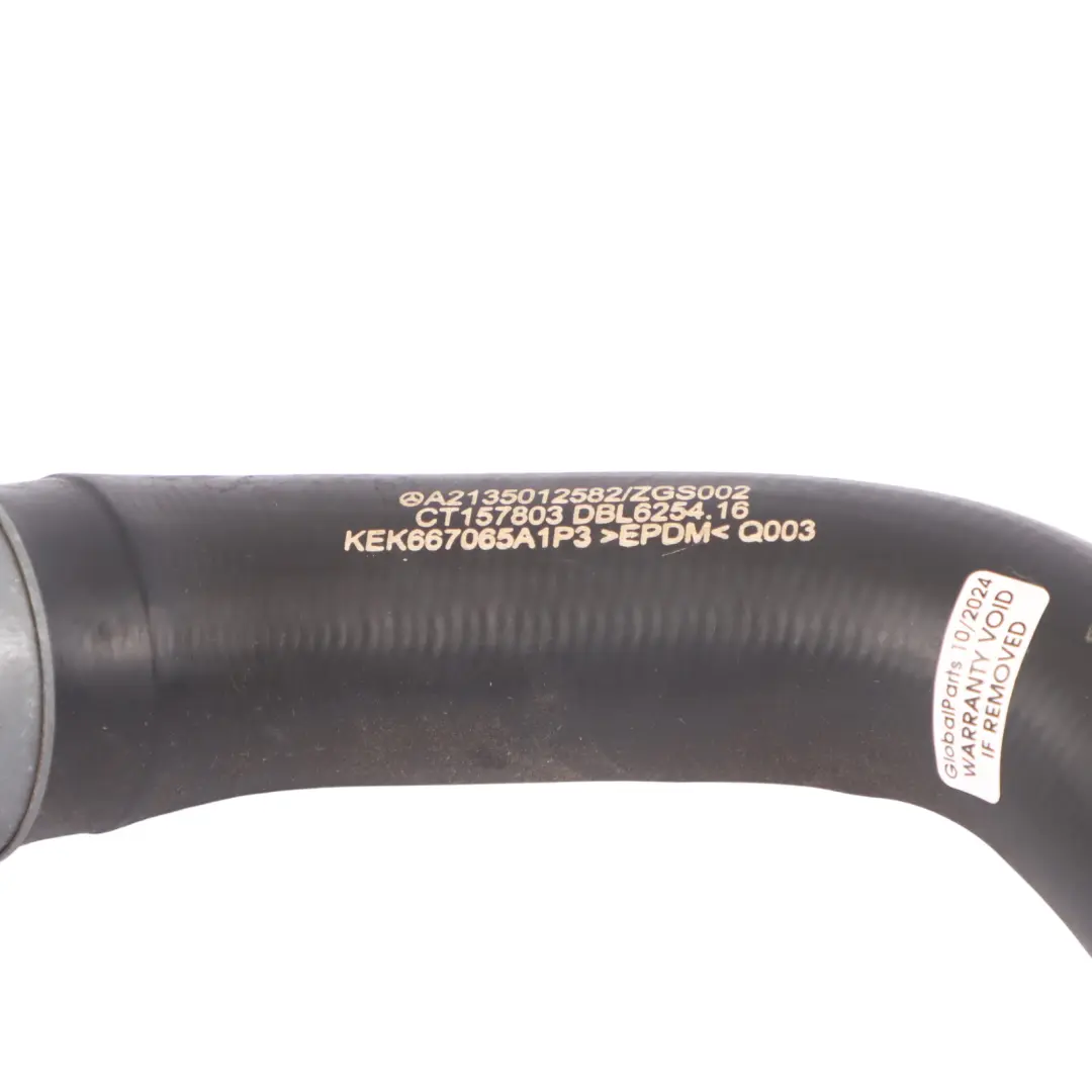 Mercedes A238 M276 Petrol Radiator Coolant Hose Pipe Line Tube - SKU A2135012582 - Part number A2135012582