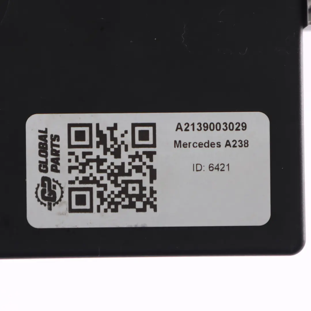 Scatola dei fusibili Unità controllo SAM Modulo relè per Mercedes A238 con numero di parte A2139003029 Mercedes A238 Scatola dei fusibili Unità controllo SAM Modulo relè - SKU A2139003029 - Numero di parte A2139003029