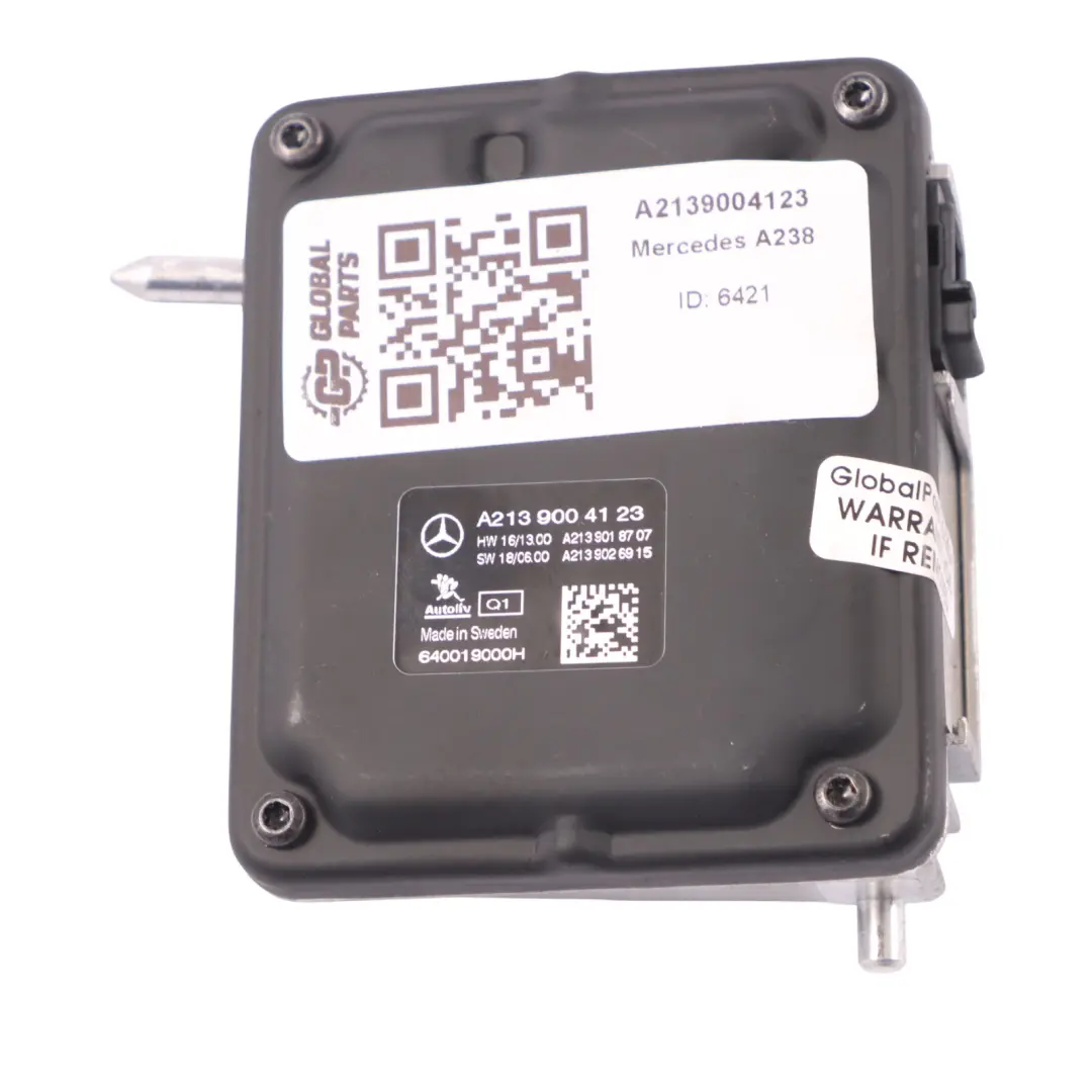  Windscreen Camera Mercedes W213 C238 C257 Control Unit - SKU A2139004123 - Part number A2139004123