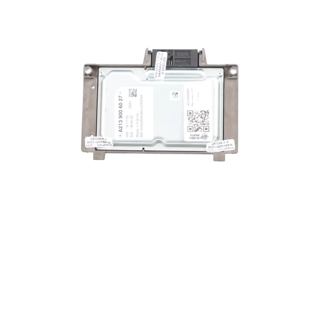 Driving Assistance Distronic Module Control Unit ECU to Mercedes V177 with Part number A2139006027 Mercedes V177 Driving Assistance Distronic Module Control Unit ECU - SKU A2139006027 - Part number A2139006027