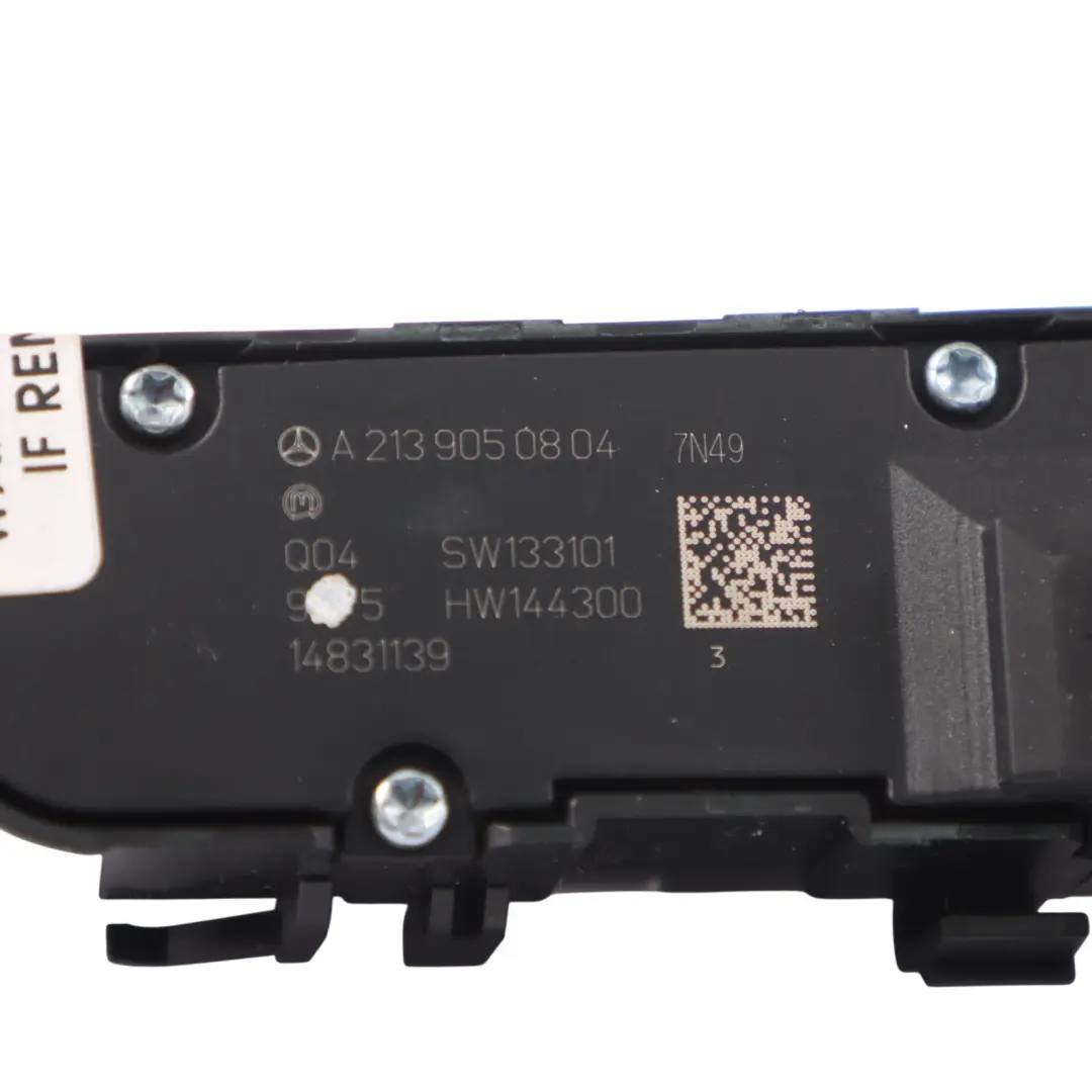 Botón Interruptor Calefacción Asiento Derecho para Mercedes C238 A238 con número de pieza A2139050804 Mercedes C238 A238 Botón Interruptor Calefacción Asiento Derecho - SKU A2139050804 - Número de pieza A2139050804