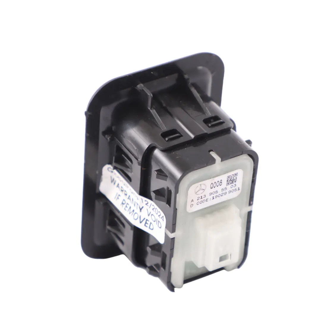 Interruptor de control del asiento trasero izquierdo para Mercedes A238 con número de pieza A2139055503 Mercedes A238 Interruptor de control del asiento trasero izquierdo - SKU A2139055503 - Número de pieza A2139055503