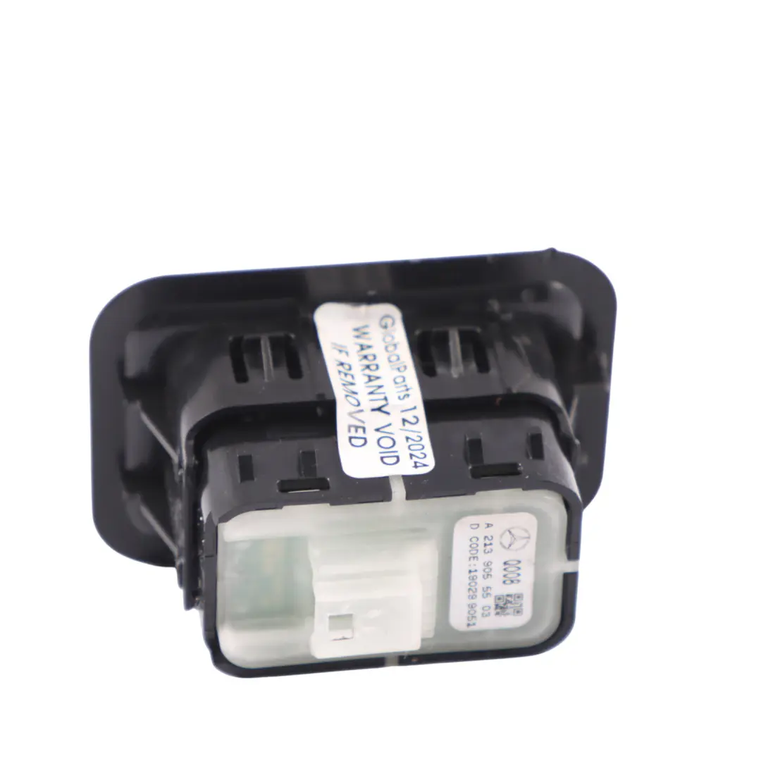 Mercedes A238 Interruptor de control del asiento trasero izquierdo - SKU A2139055503 - Número de pieza A2139055503