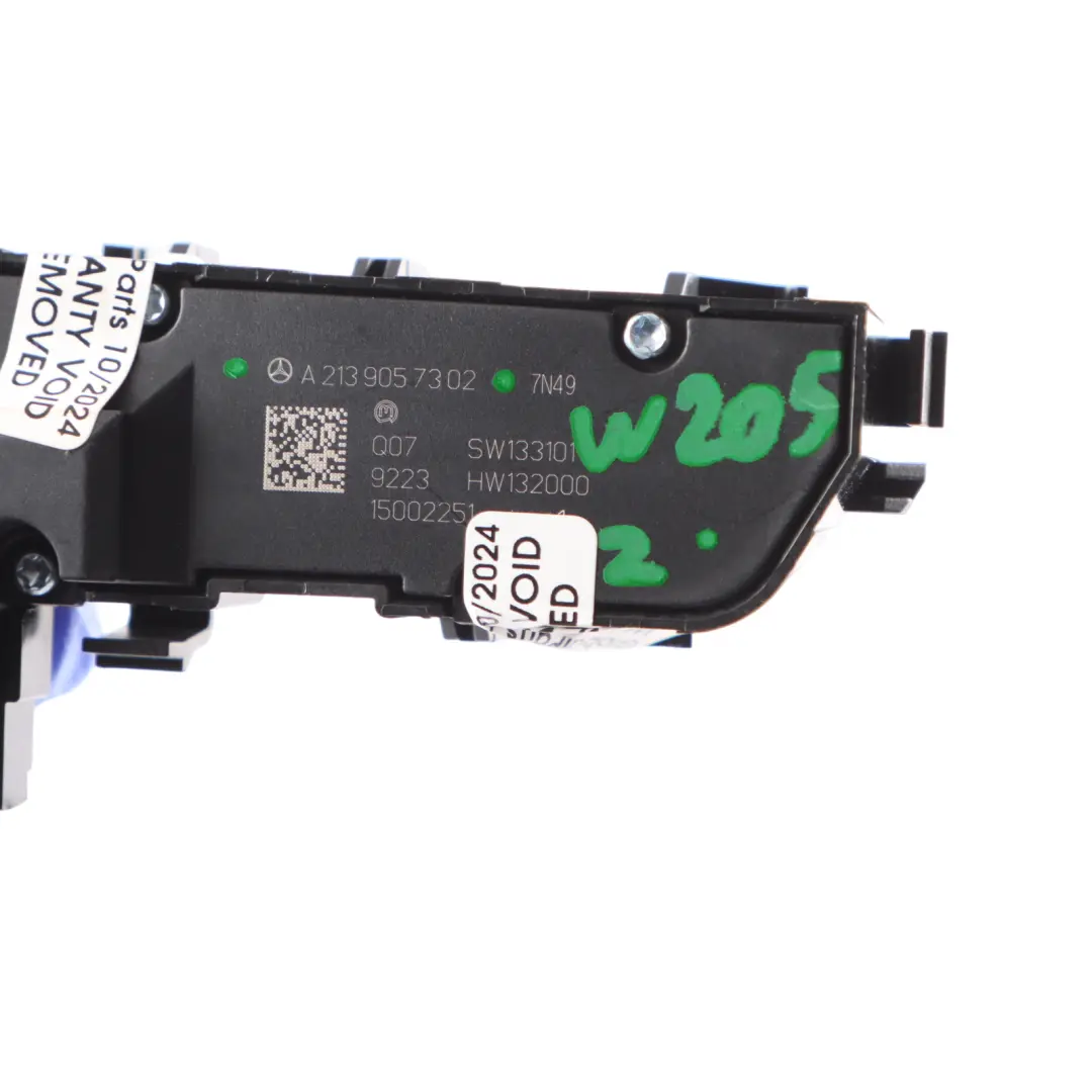 Mercedes W205 GLC C253 Heating Switch Panel Front Left Seat N/S - SKU A2139057302 - Part number A2139057302