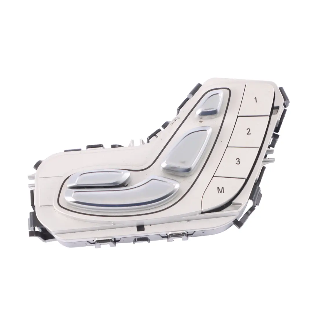 Interuptor Regulación Asiento Puerta Delantera Derecha para Mercedes C238 con número de pieza A2139059803 Mercedes C238 Interuptor Regulación Asiento Puerta Delantera Derecha - SKU A2139059803 - Número de pieza A2139059803