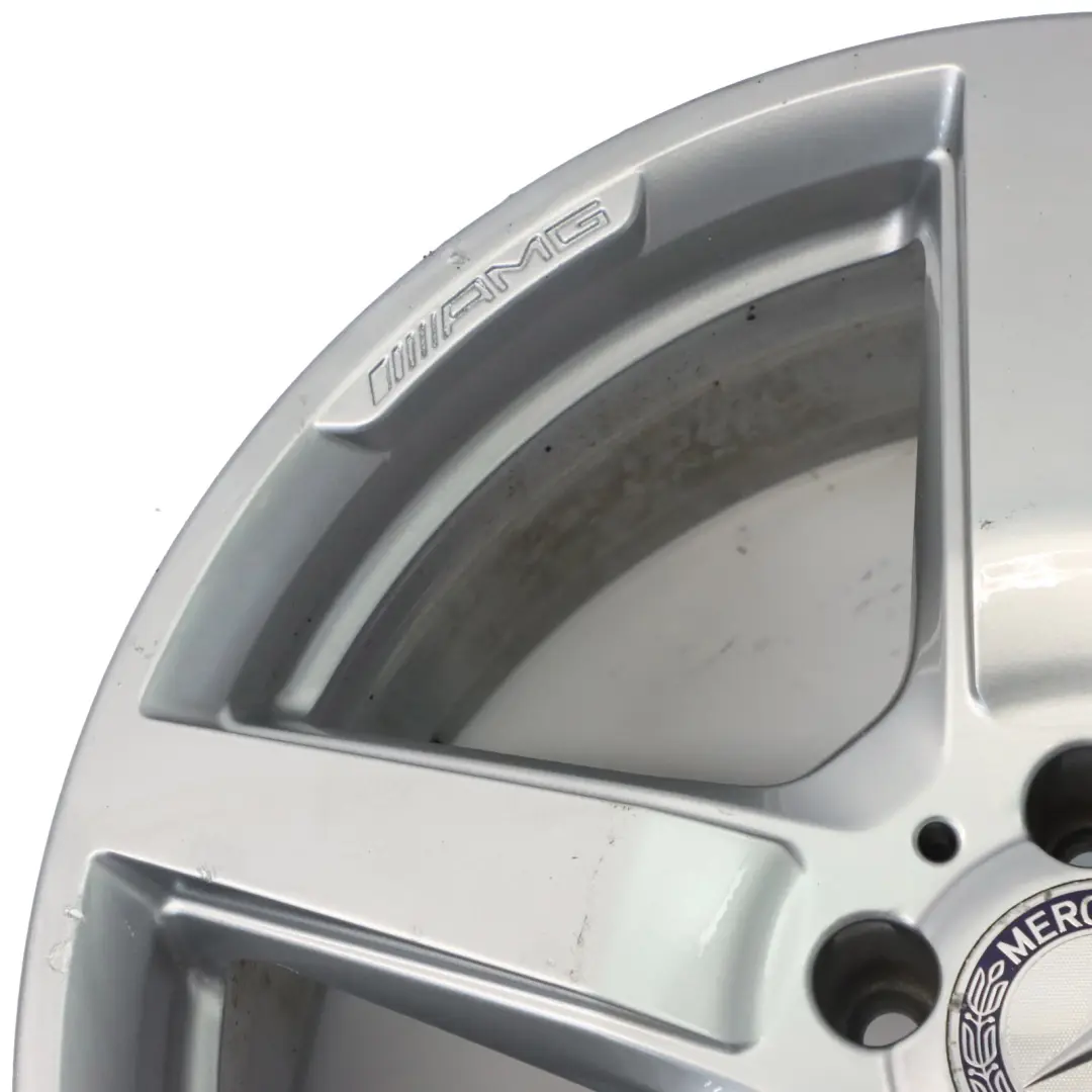 Front Wheel Alloy Rim 19" 8.5J ET:43,5 5-Spoke to Mercedes CLS X218 AMG with Part number A2184011602 Mercedes CLS X218 AMG Front Wheel Alloy Rim 19" 8.5J ET:43,5 5-Spoke - SKU A2184011602-1 - Part number A2184011602