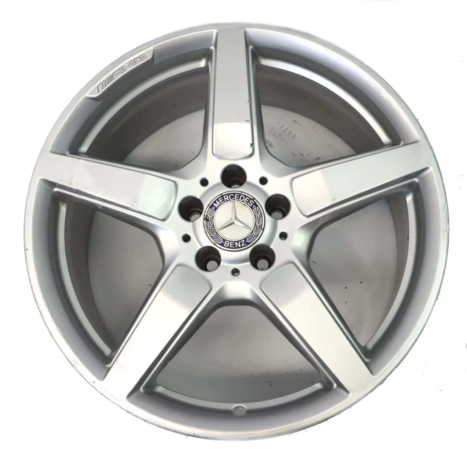 Mercedes CLS C218 Cerchio Posteriore Lega Argento AMG 19" 9,5J ET:48 A2184011702