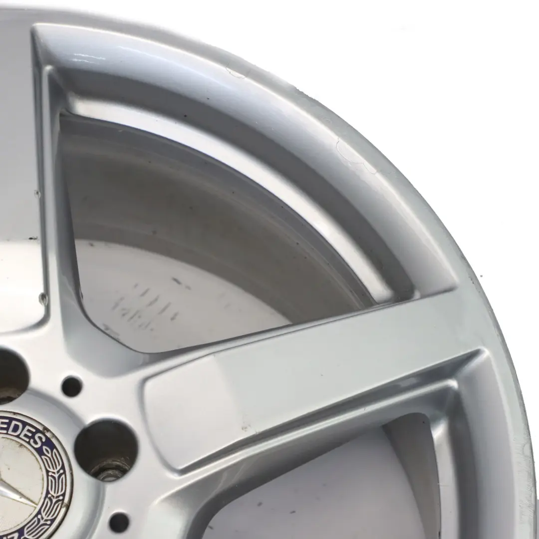 Mercedes CLS C218 Silberne Leicht Metall Felge Hinten 19" 9,5J ET:48 - SKU A2184011702-1 - Teilenummer A2184011702