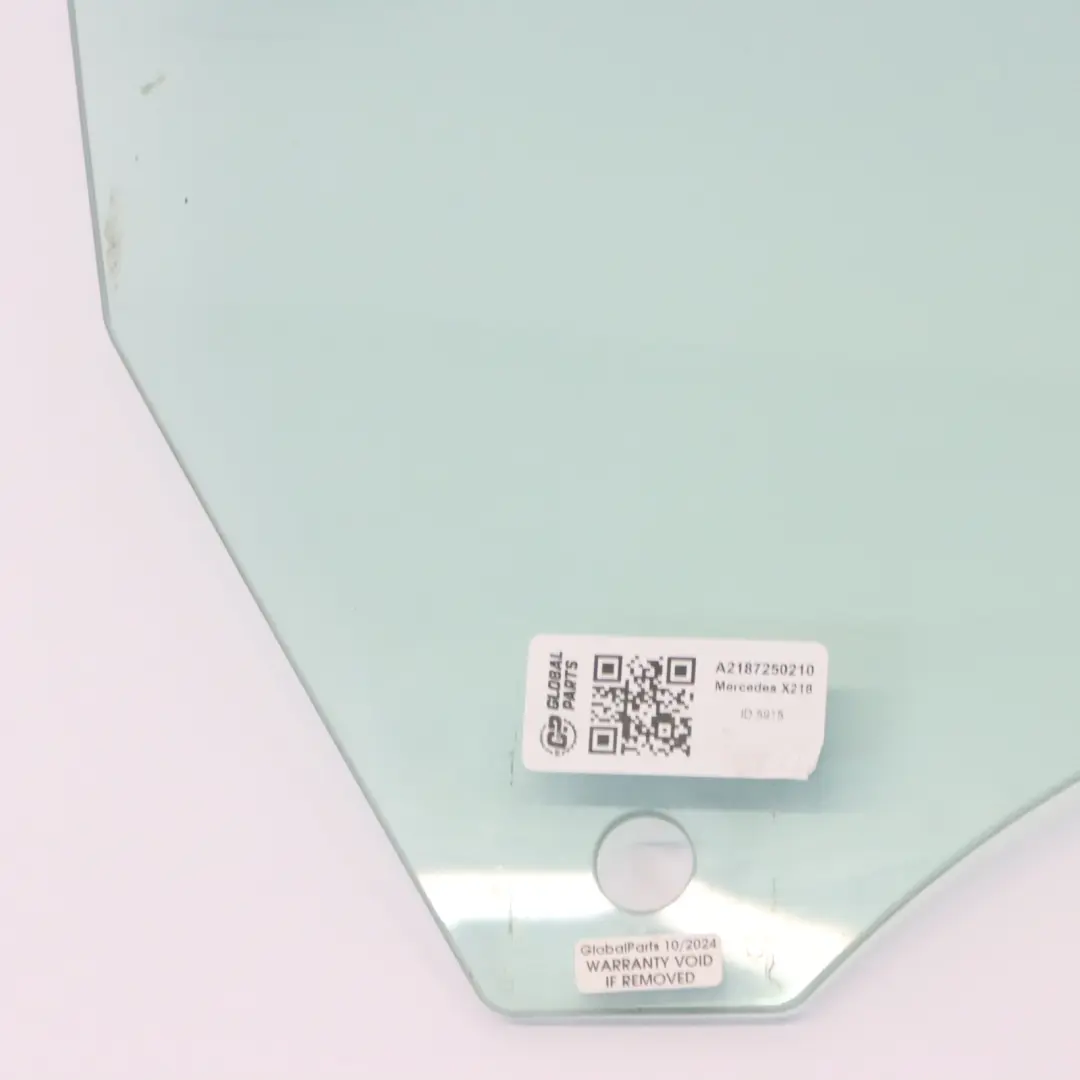 Front Door Glass Window AS2 Right O/S to Mercedes X218 with Part number A2187250210 Mercedes X218 Front Door Glass Window AS2 Right O/S - SKU A2187250210 - Part number A2187250210